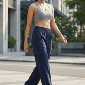 Women Straight Fit Cargo Track Pants